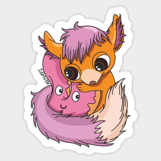 Cute Fox Sticker by idiotstile